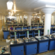 The duplication floor. National Audio Company uses machines from the 1970s and 1980s.